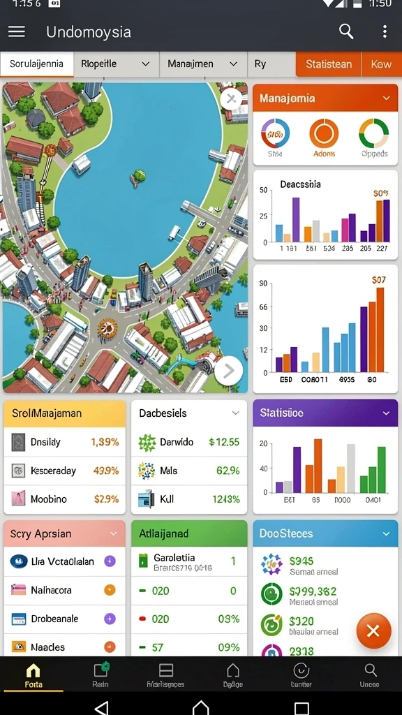 hokiarena - Screenshot menampilkan pertarungan seru antara dua karakter utama.