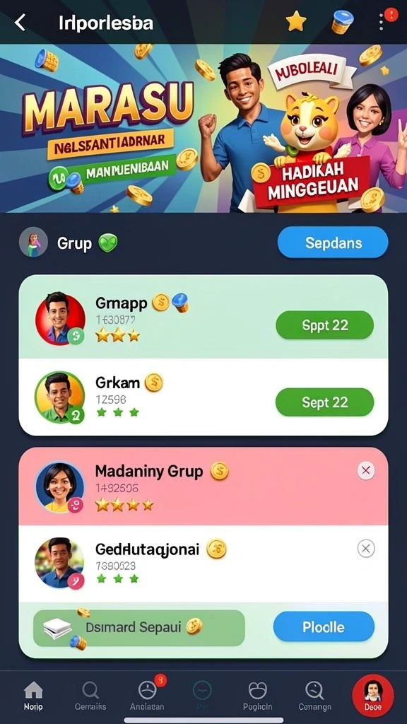 hokigame - Grafis berkualitas tinggi yang memukau.