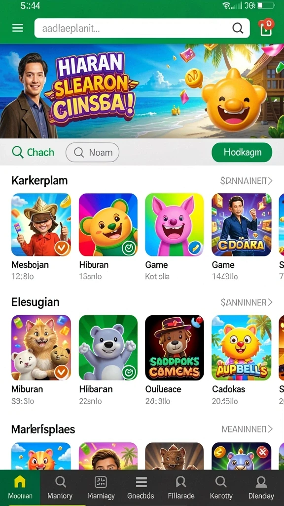 king123 - Tampilan antarmuka yang intuitif dan mudah digunakan.
