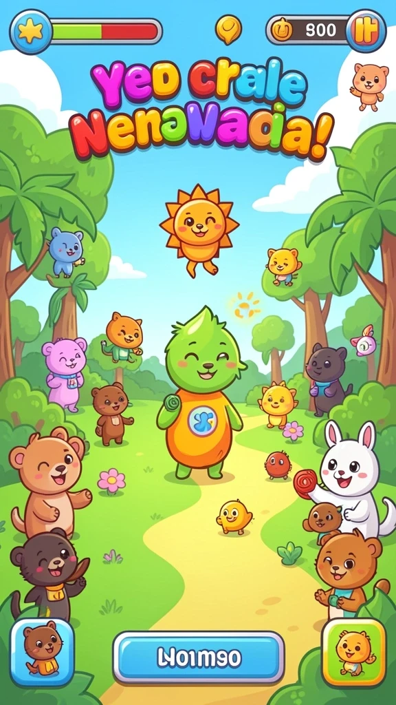 oddigo - Menampilkan karakter unik yang dapat dipilih oleh pemain.