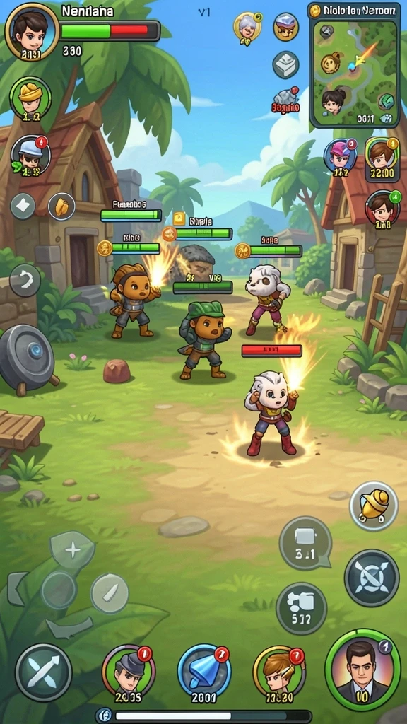 pisang123 - Momen seru saat menghindari rintangan di game.